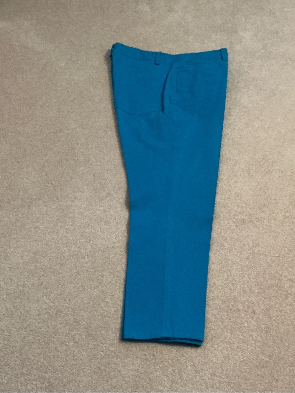 Peace of Cloth Teal Chinos - Bright Blue